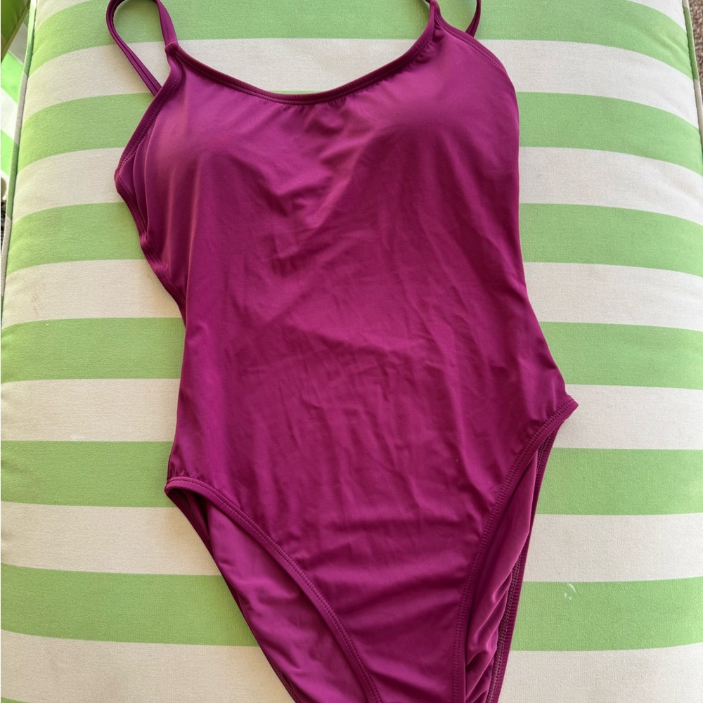 Andie Deep Pink Swimsuit